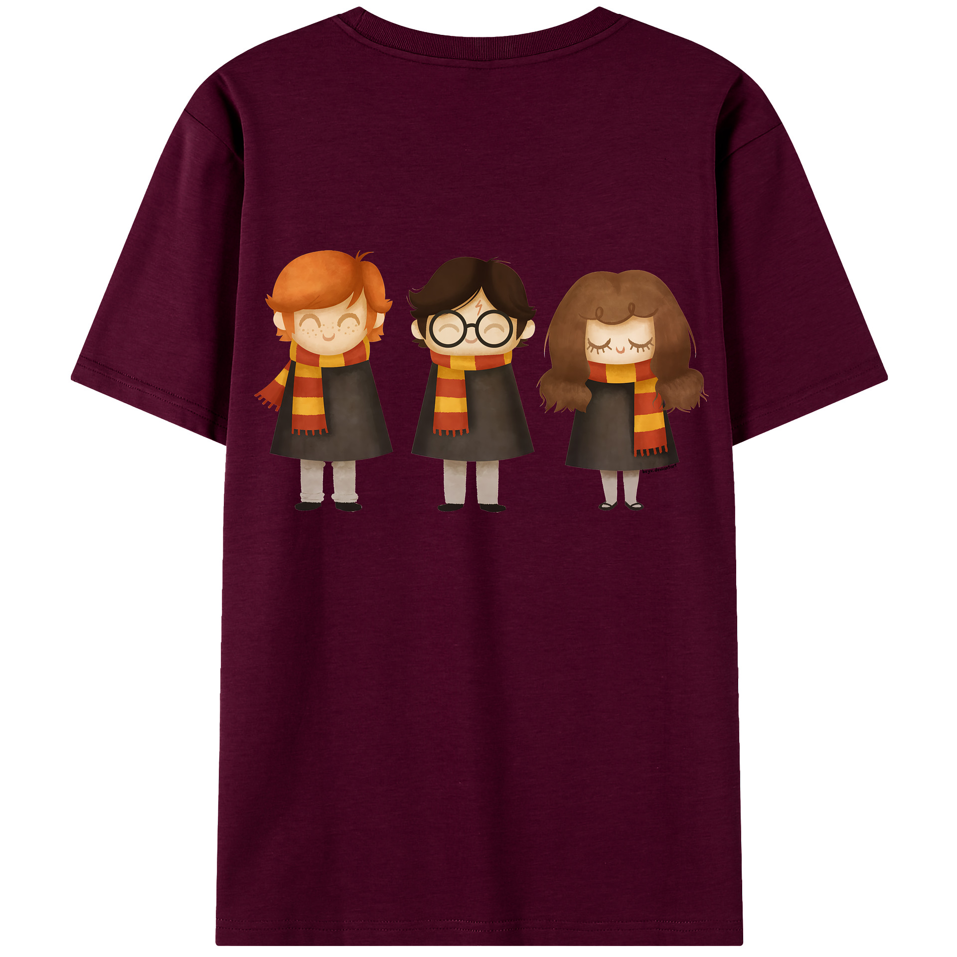 （画像用） Harry Potter ハリー・ポッターシリーズ レディース半袖Tシャツ(バックプリント)